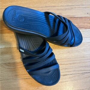 CROCS Black Women's Sandals